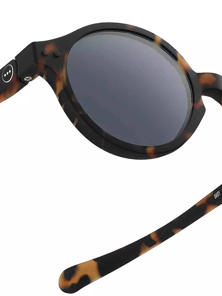 IZIPIZI | Baby Sonnenbrille SUN BABY 0-9 Monate #D | schwarz