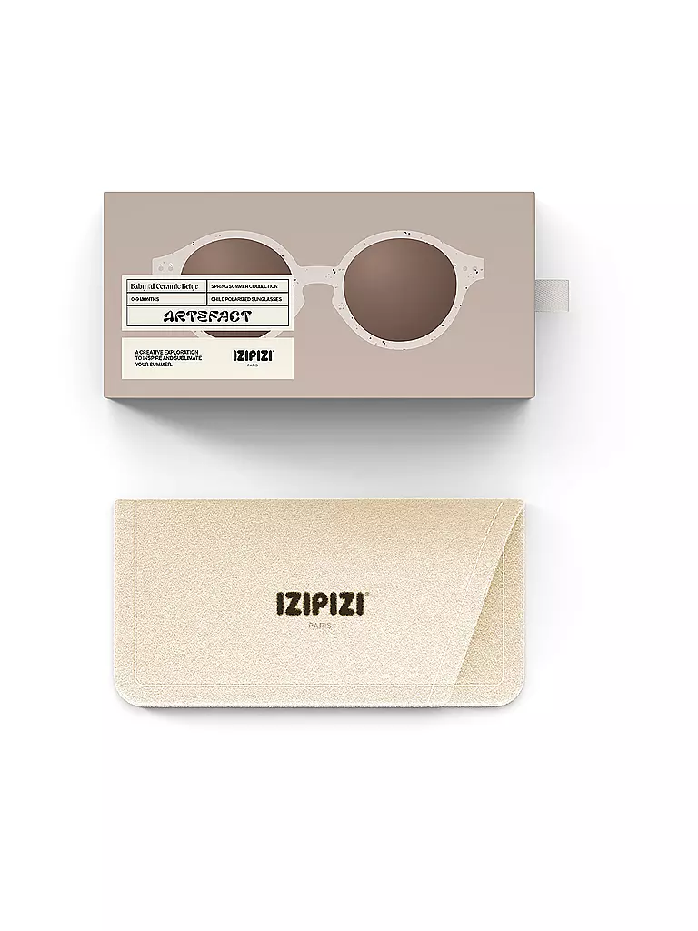 IZIPIZI | Baby Sonnenbrille SUN BABY 0-9 Monate #D | beige
