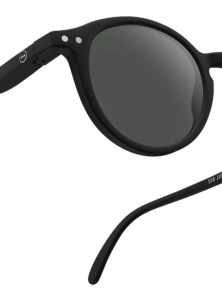 IZIPIZI | Kinder Sonnenbrille SUN JUNIOR 5-10 Jahre #D | schwarz