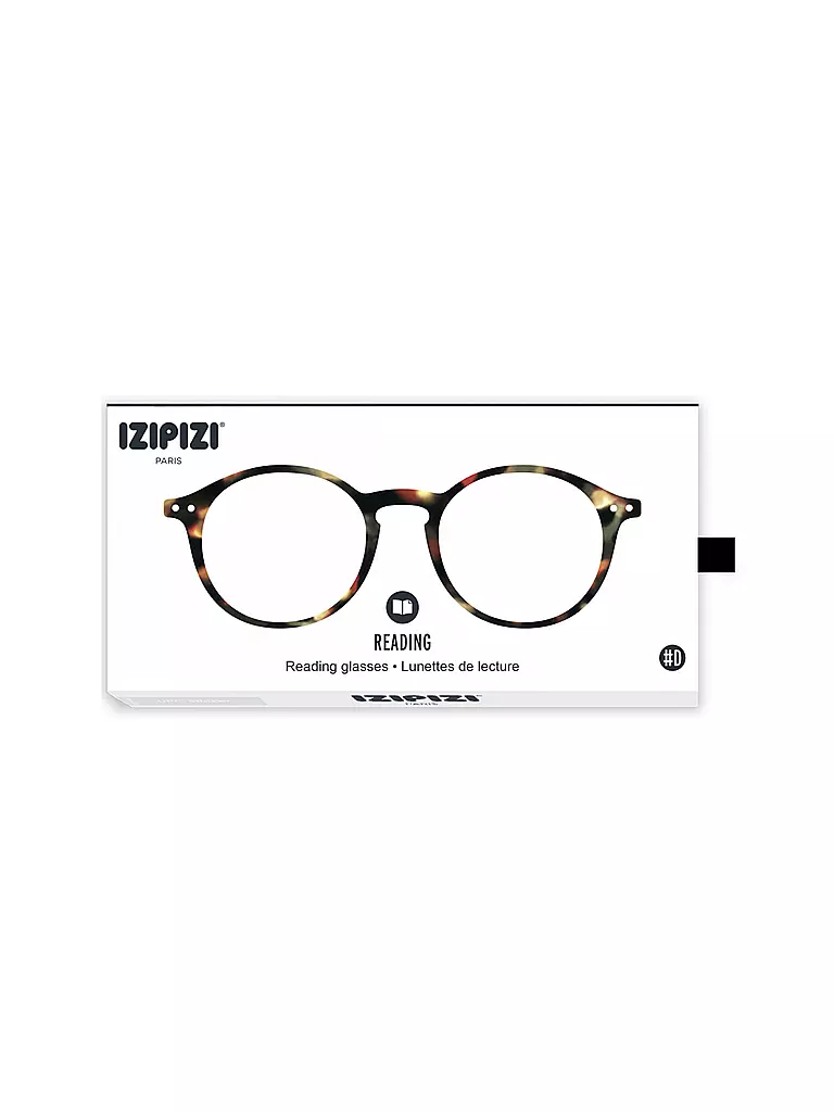 IZIPIZI | Lesebrille "No. D" (tortoise soft) +1.50 | bunt