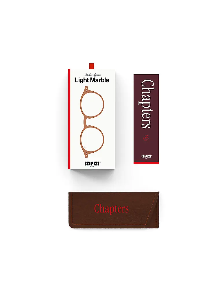 IZIPIZI | Lesebrille READING #D | Camel