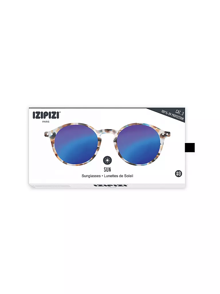 IZIPIZI | Sonnenbrille "Sun D"  0.00 (Blue Tortoise) | blau