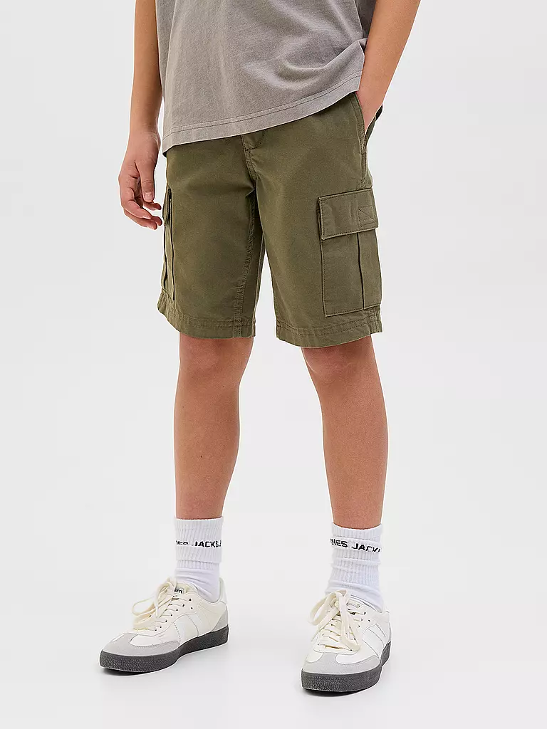 JACK & JONES |  Jungen Cargoshorts JPSTCOLE | olive