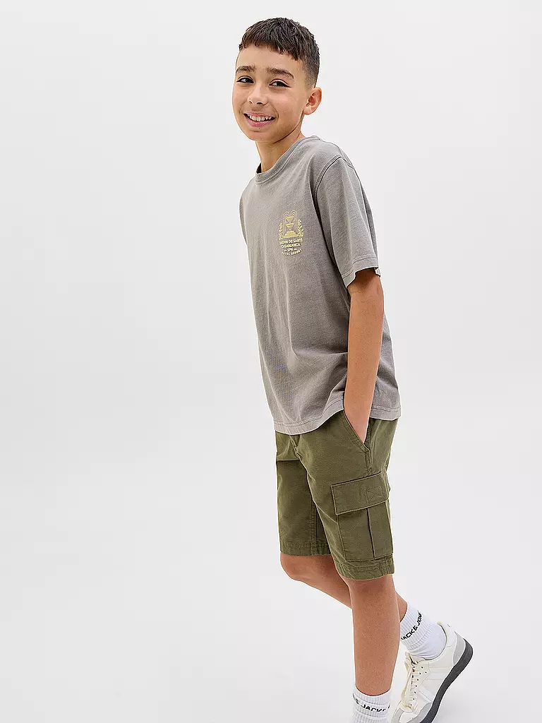 JACK & JONES |  Jungen Cargoshorts JPSTCOLE | olive