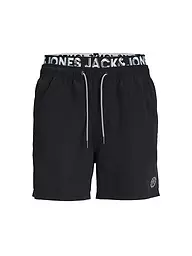 JACK & JONES | Badeshorts JPSTFIJI JJSWIM  | schwarz