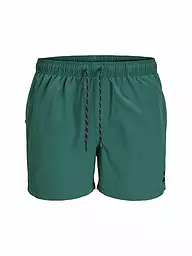 JACK & JONES | Badeshorts JPSTMAUI JJSWIM | dunkelgrün