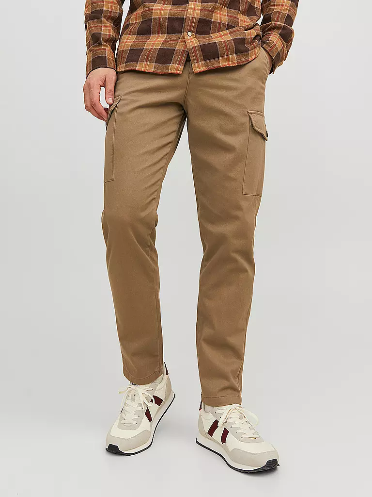 JACK & JONES | Cargohose JPSTOLLIE JJBOWIE | beige