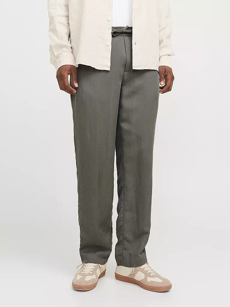 JACK & JONES | Chino SKYE JOGGER | schwarz