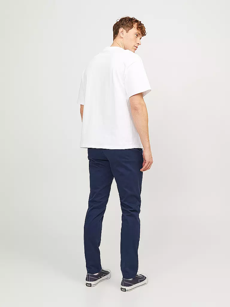 JACK & JONES | Chino Slim Fit JPSTMARCO | schwarz