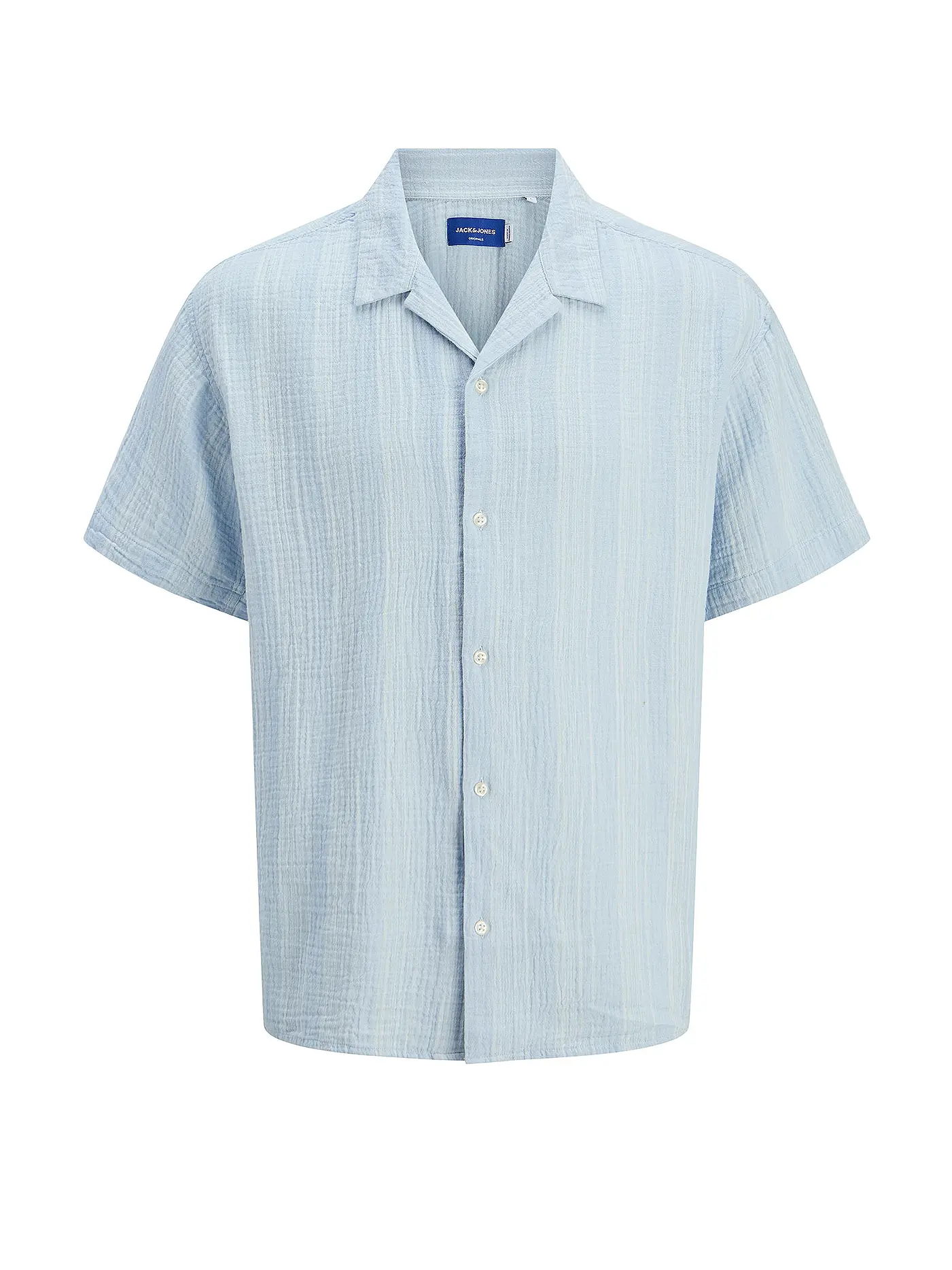 JACK & JONES | Hemd Regular Fit JOREASTER PATRAS | hellblau