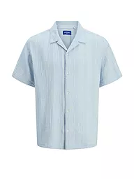 JACK & JONES | Hemd Regular Fit JOREASTER PATRAS | hellblau