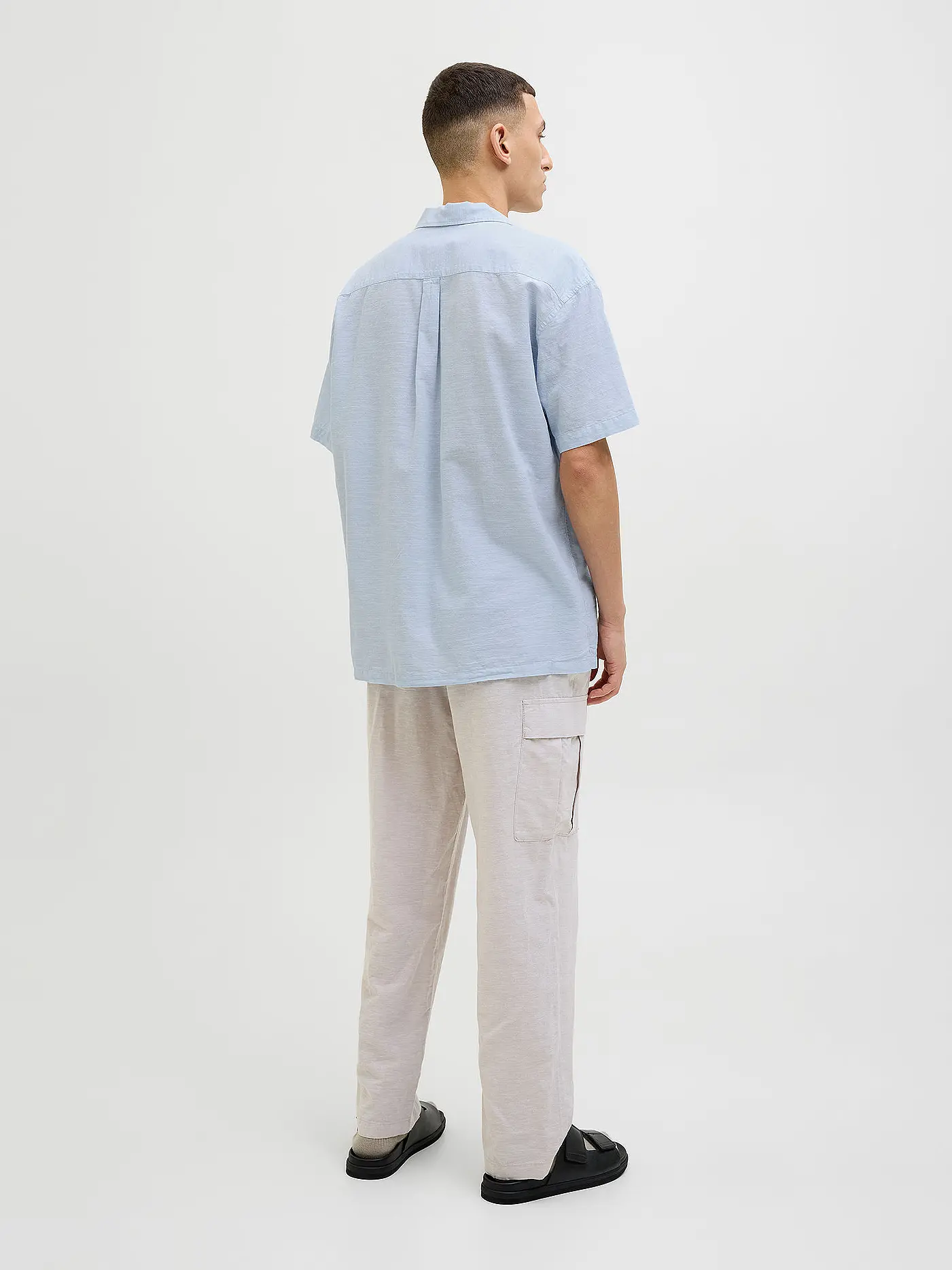 JACK & JONES | Hemd Regular Fit JJESUMMER RESORT | hellblau