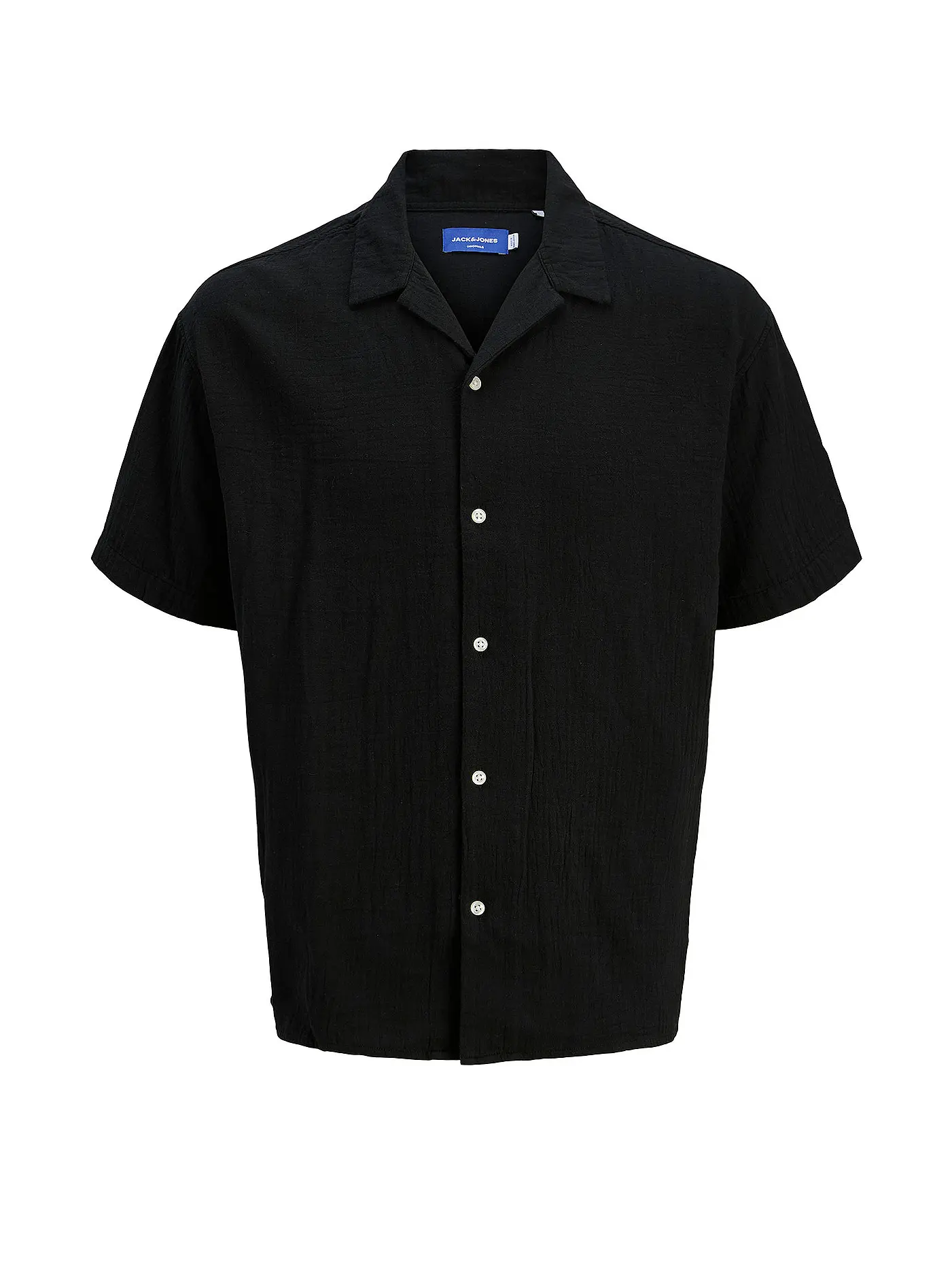 JACK & JONES | Hemd Regular Fit JOREASTER PATRAS | schwarz