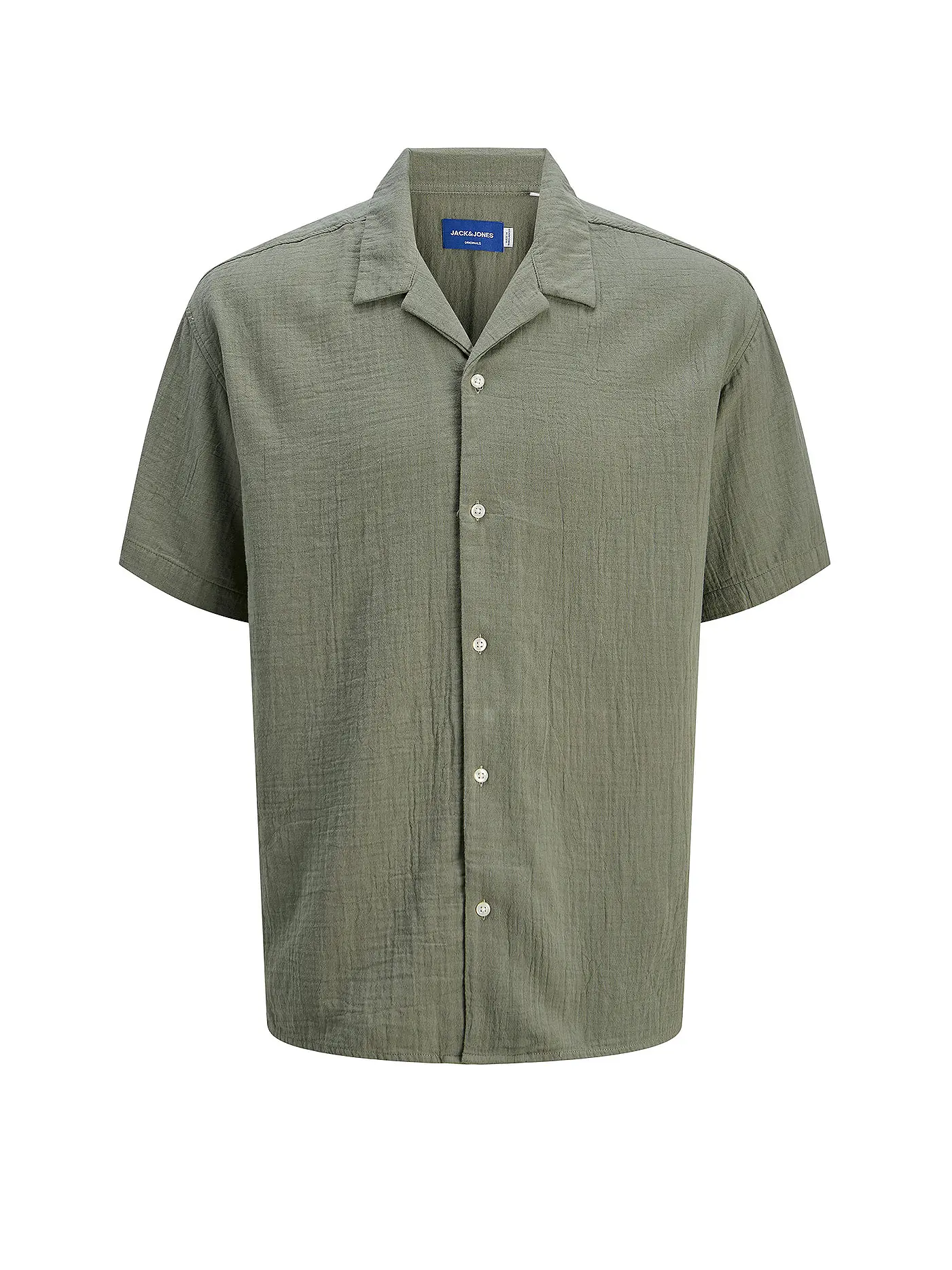 JACK & JONES | Hemd Regular Fit JOREASTER PATRAS | olive