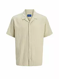 JACK & JONES | Hemd Regular Fit JOREASTER PATRAS | beige