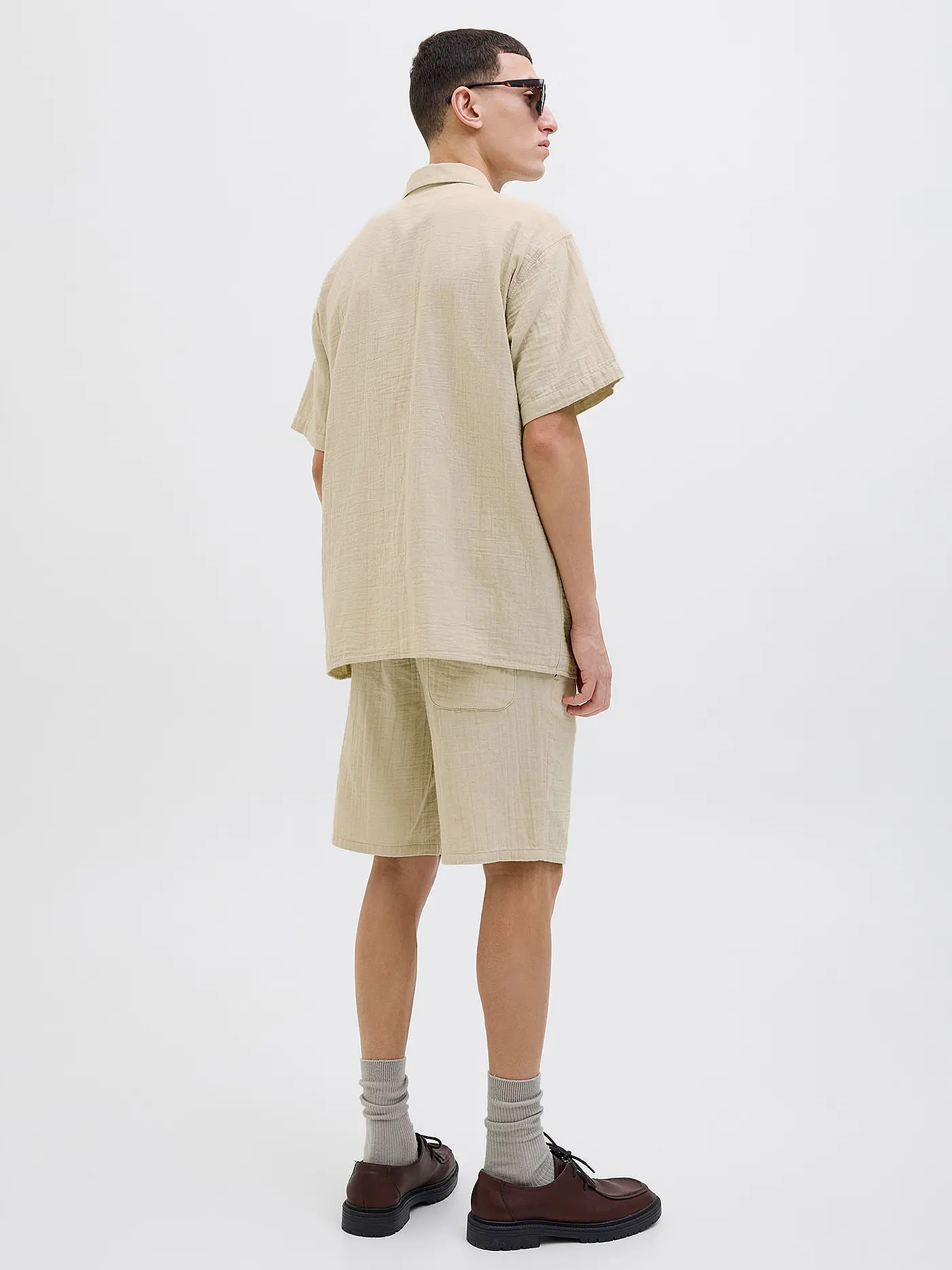 JACK & JONES | Hemd Regular Fit JOREASTER PATRAS | beige