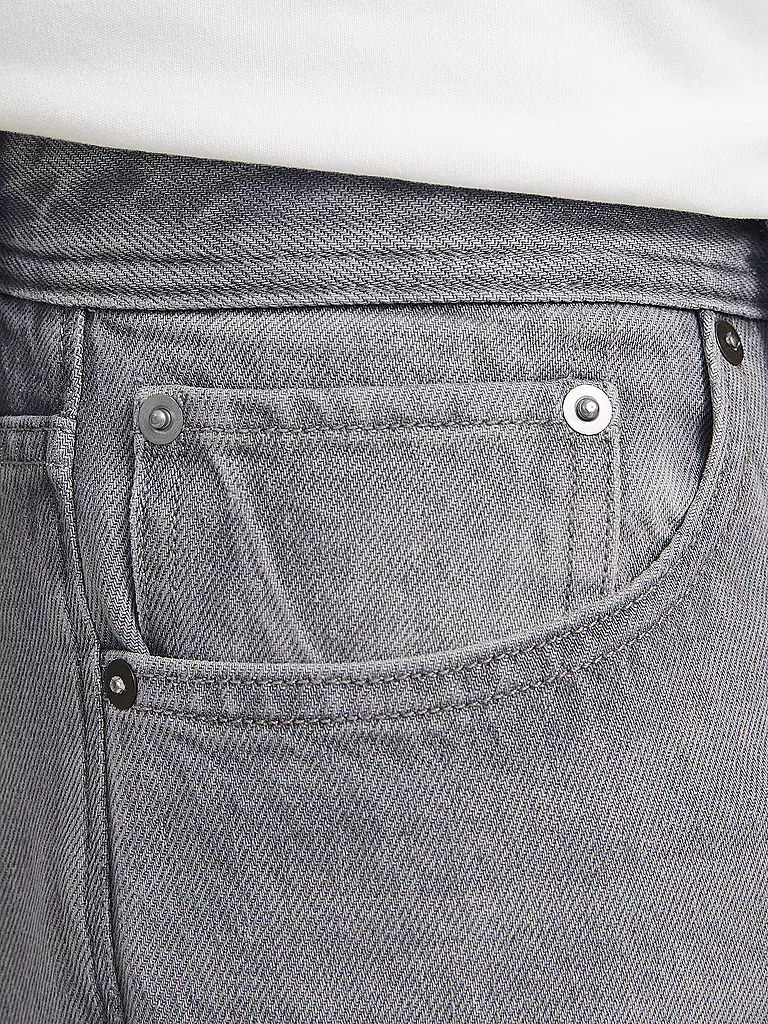 JACK & JONES | Jeans Baggy Fit JJIEDDIE JJIORIGINAL | grau