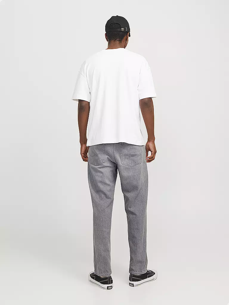 JACK & JONES | Jeans Baggy Fit JJIEDDIE JJIORIGINAL | grau