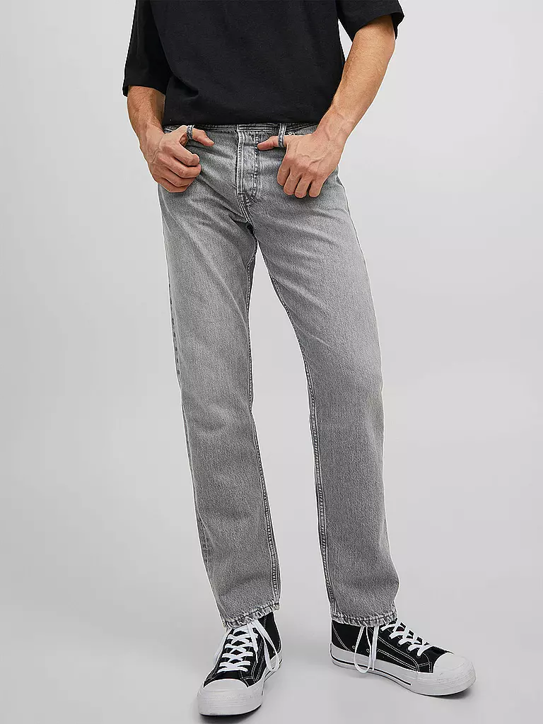 JACK & JONES | Jeans Relaxed Fit JJICHRIS JJORIGINAL | grau