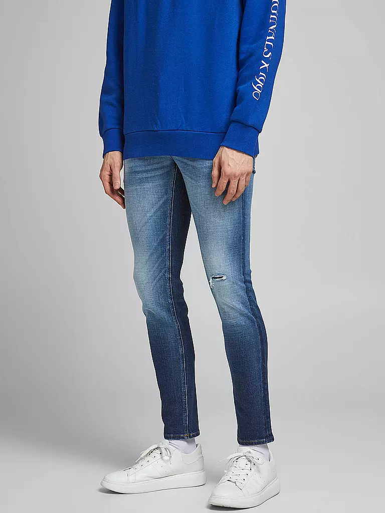 JACK & JONES | Jeans Skinny Fit  JJILIAM JJORIGINAL | schwarz