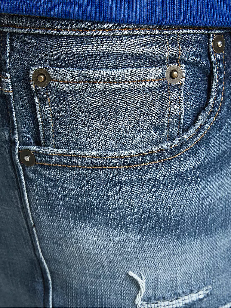 JACK & JONES | Jeans Skinny Fit  JJILIAM JJORIGINAL | schwarz