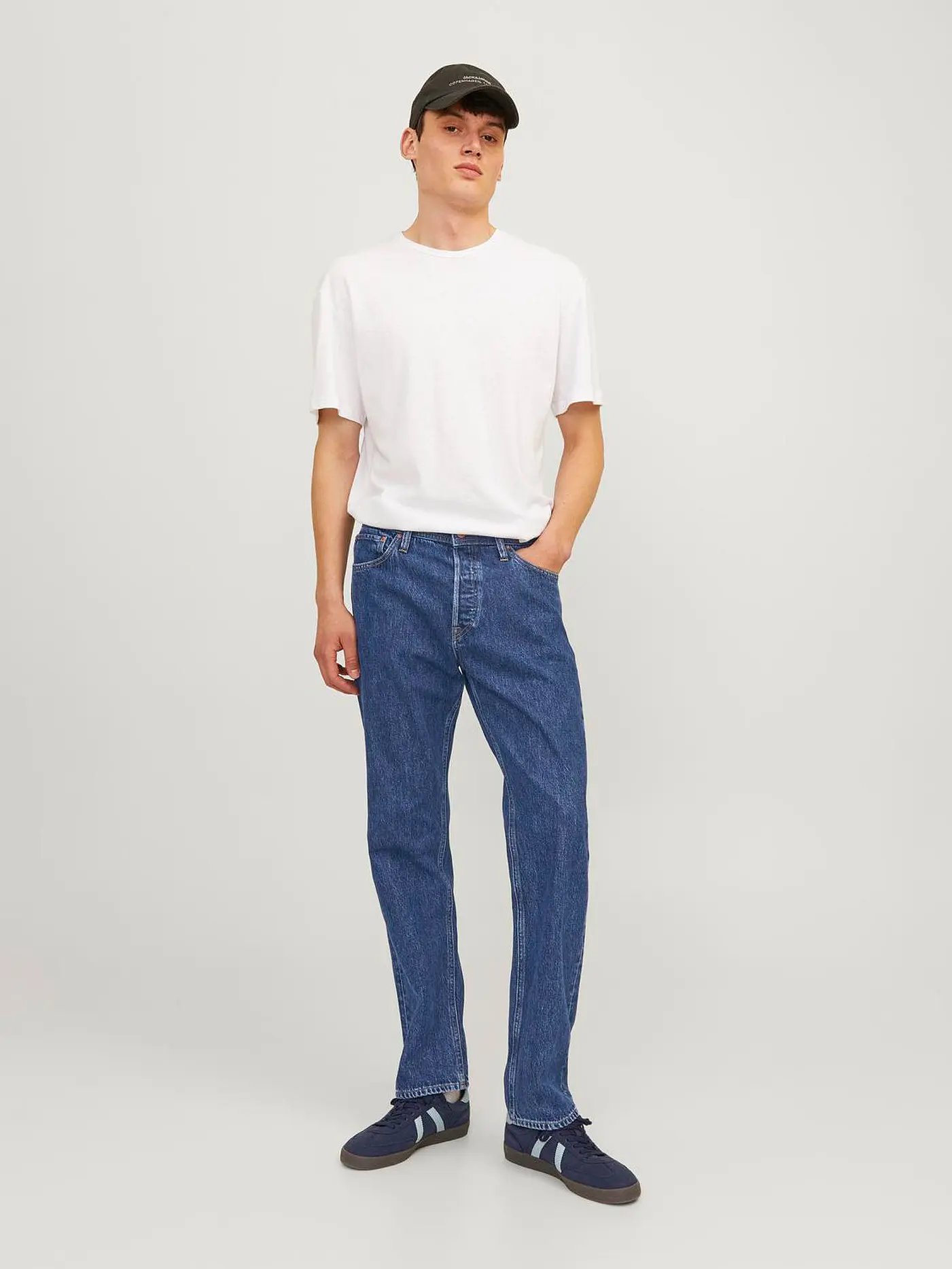 JACK & JONES | Jeans Slim Fit JJICHRIS JJORIGINAL  | blau