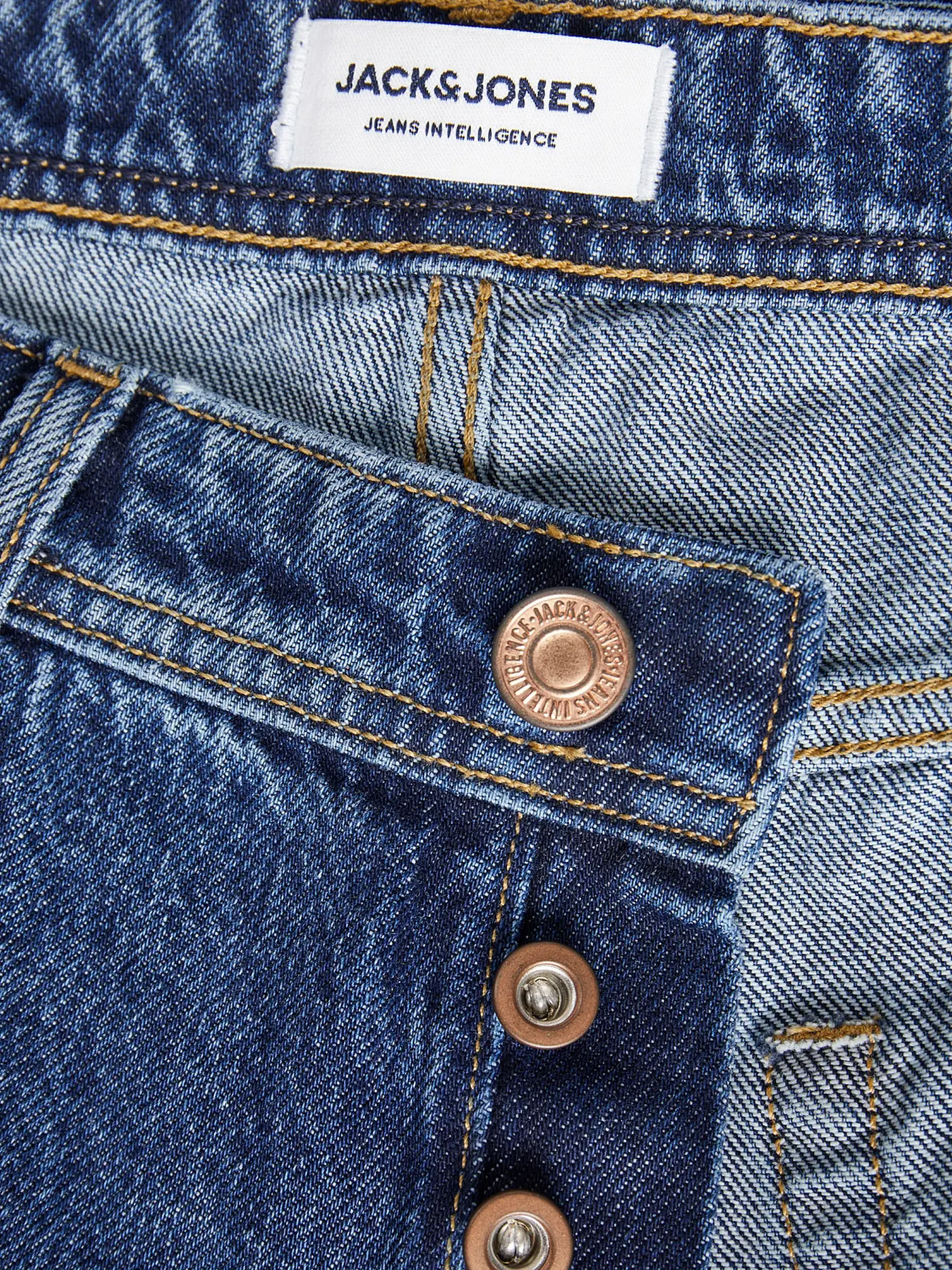 JACK & JONES | Jeans Slim Fit JJICHRIS JJORIGINAL  | blau