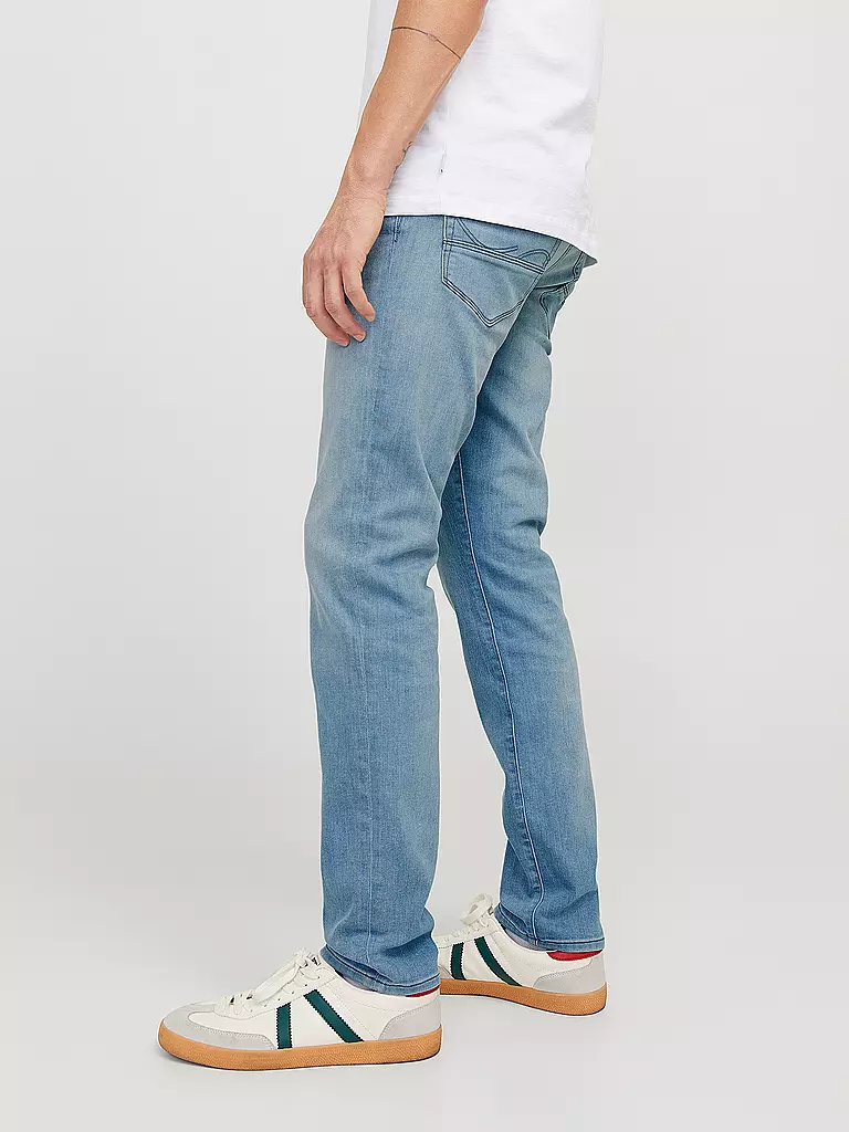 JACK & JONES | Jeans Slim Fit JJIGLENN JJFOX | blau
