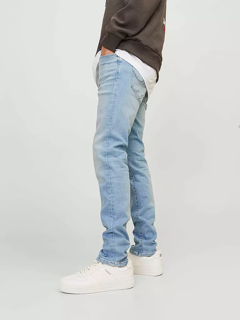 JACK & JONES | Jeans Slim Fit JJIGLENN JJICON | hellblau