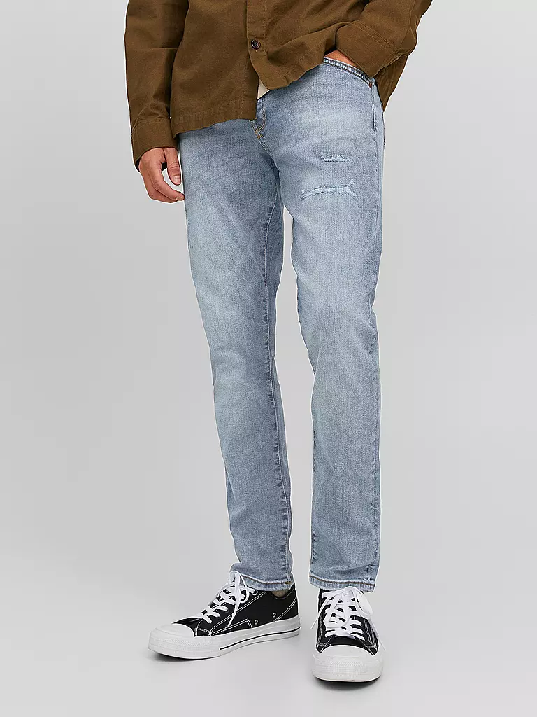 JACK & JONES | Jeans Slim Fit JJIGLENN | blau