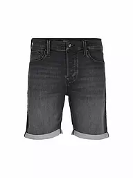 JACK & JONES | Jeansshorts JJIRICK JJICON | schwarz