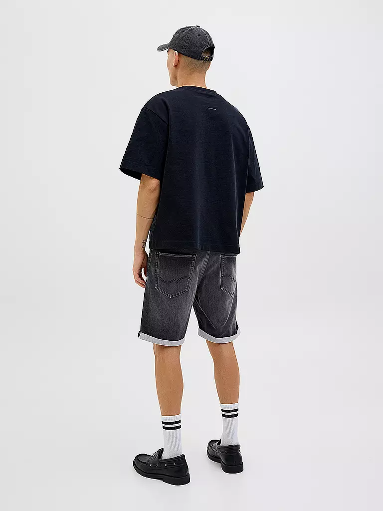 JACK & JONES | Jeansshorts JJIRICK JJICON | schwarz