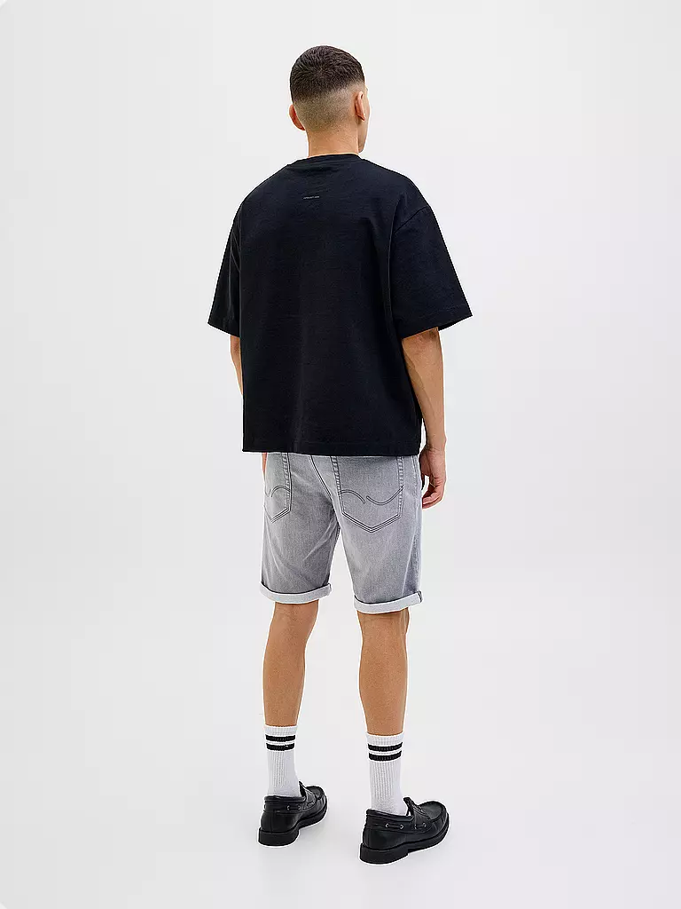 JACK & JONES | Jeansshorts JJIRICK | grau