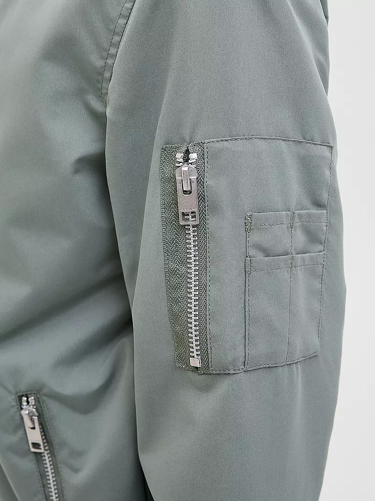 JACK & JONES | Jungen Blouson JJERUSH | grau