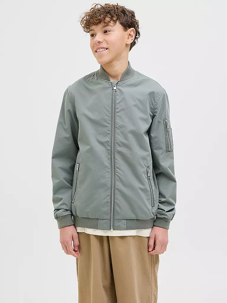 JACK & JONES | Jungen Blouson JJERUSH | grau