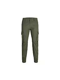 JACK & JONES | Jungen Cargohose Slim Fi  JPSTPAUL  | olive