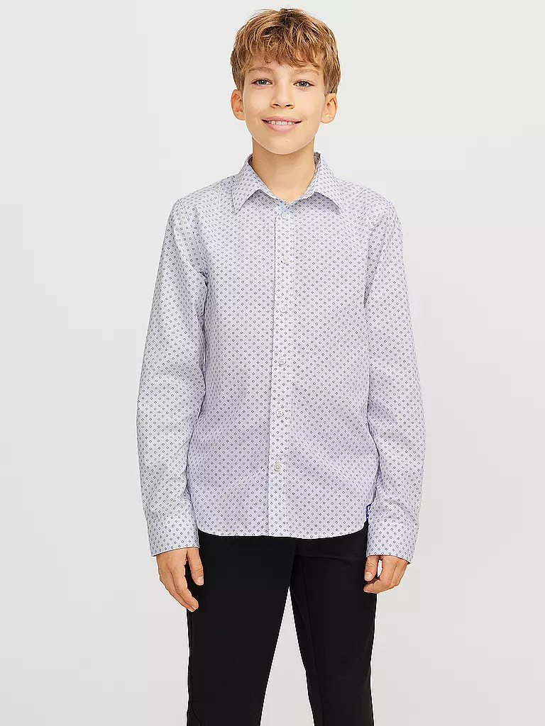 JACK & JONES | Jungen Hemd JJAXEL | blau