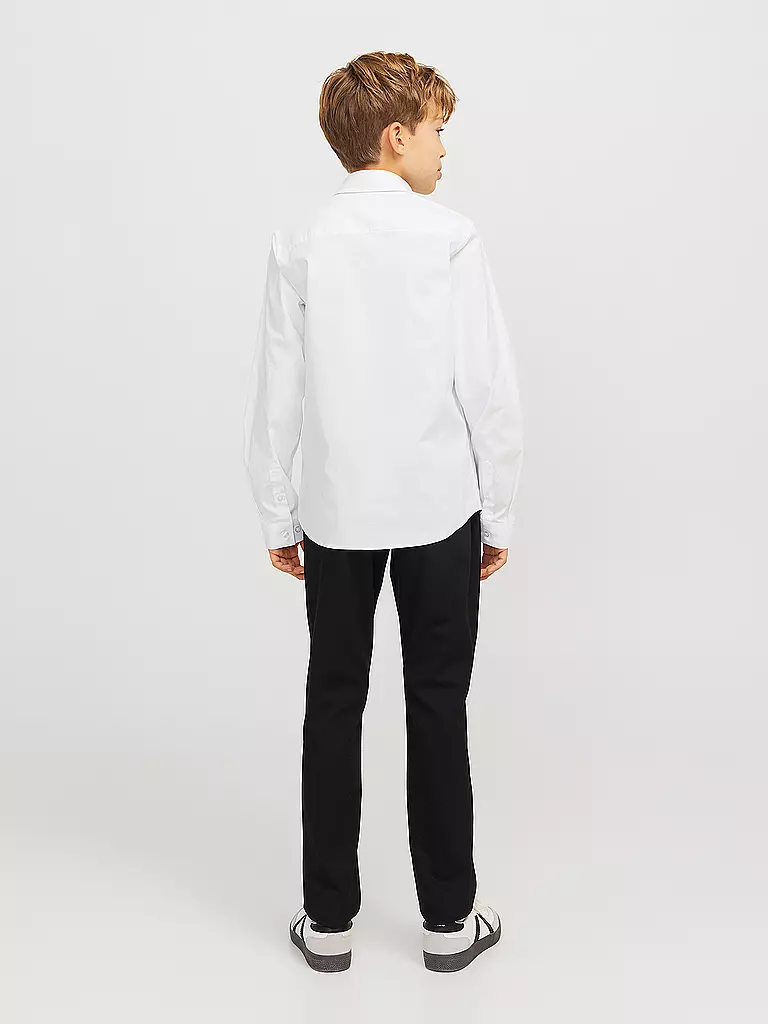 JACK & JONES | Jungen Hemd JJEAXEL | weiss