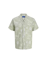 JACK & JONES | Jungen Hemd JORLUKE CRINKLE | beige