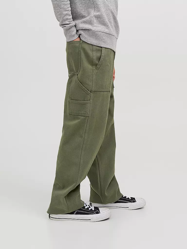 JACK & JONES | Jungen Hose JJICHRIS JJUTILITY MF 876 JNR | olive