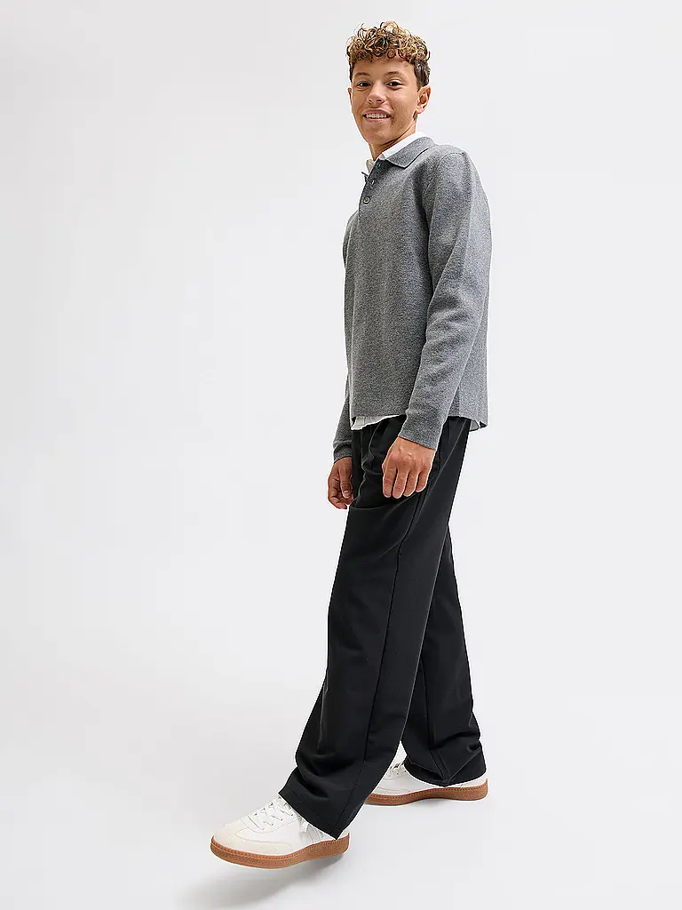 JACK & JONES | Jungen Hose JPSTBILL | Schwarz