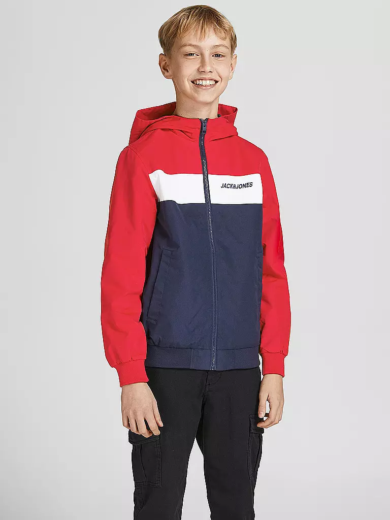 JACK & JONES | Jungen Jacke JJERUSH | blau