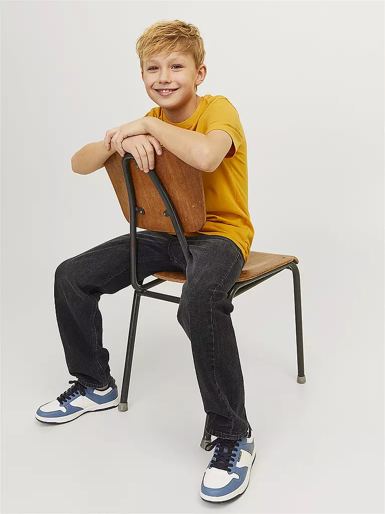 JACK & JONES | Jungen Jeans  JJICHRIS JJORIGINA | Schwarz