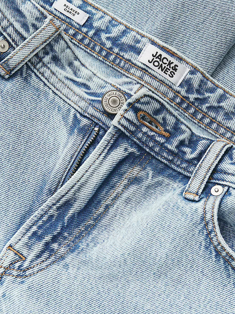 JACK & JONES | Jungen Jeans Regular Fit JJICHRIS JJORIGINAL | hellblau