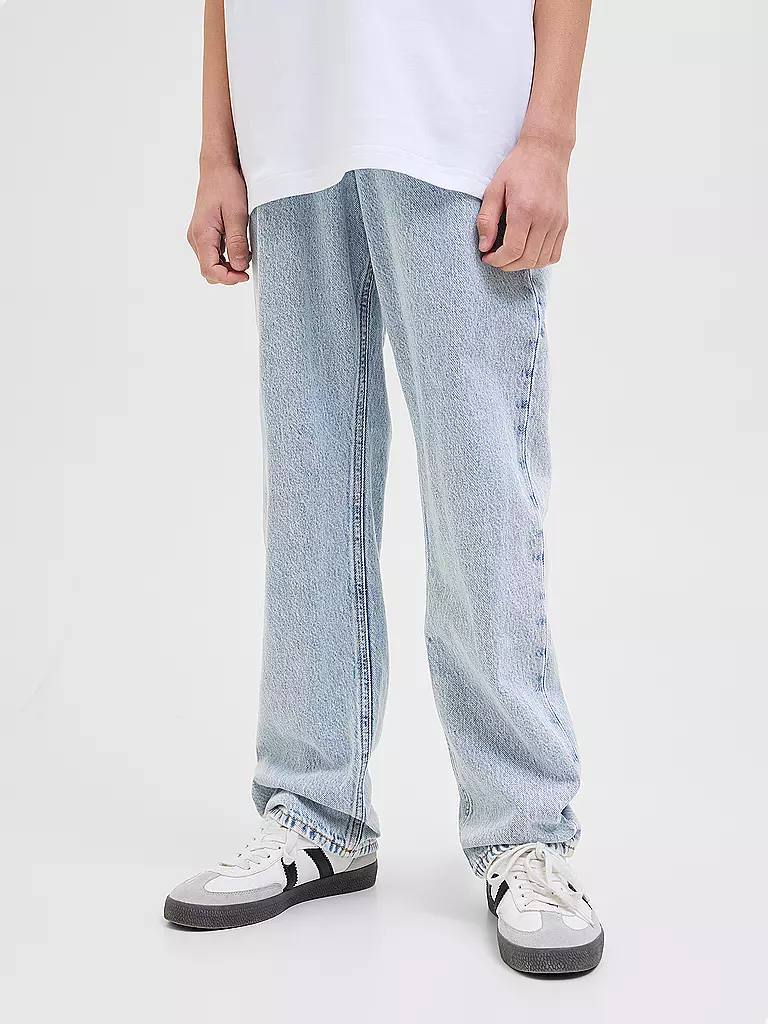 JACK & JONES | Jungen Jeans Regular Fit JJICHRIS JJORIGINAL | hellblau