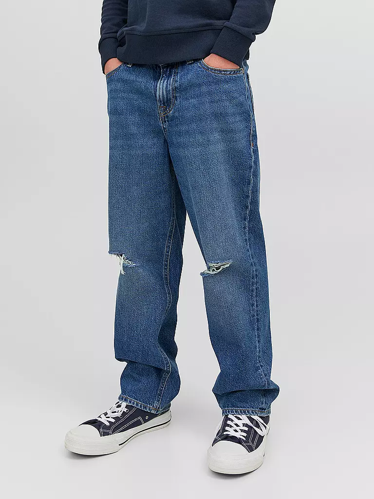 JACK & JONES | Jungen Jeans Regular Fit JJICHRIS JJORIGINAL | blau