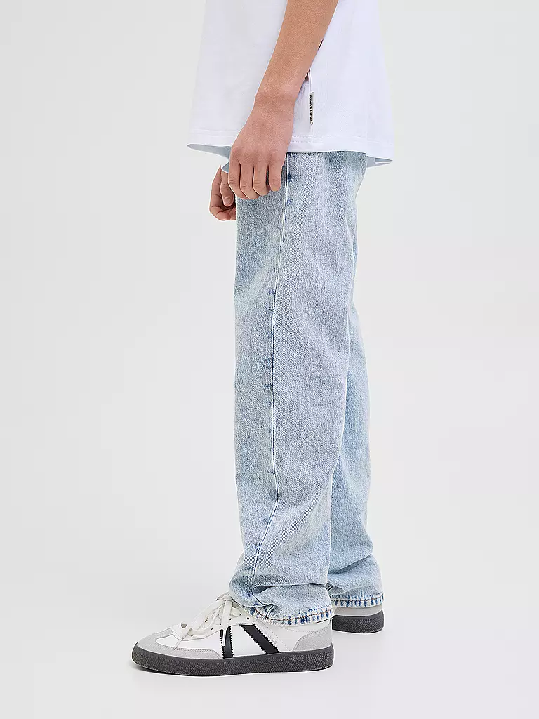 JACK & JONES | Jungen Jeans Regular Fit JJICHRIS JJORIGINAL | hellblau