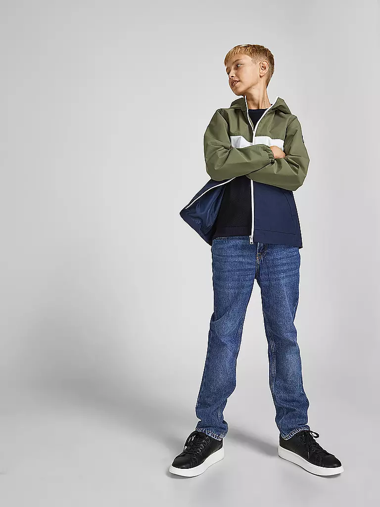 JACK & JONES | Jungen Jeans Regular Fit JJICLARK JJORIGINAL | blau