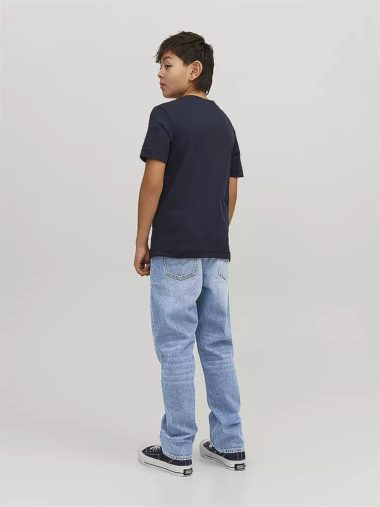 JACK & JONES | Jungen Jeans Relaxed Fit JJICHRIS JJORIGINAL | hellblau