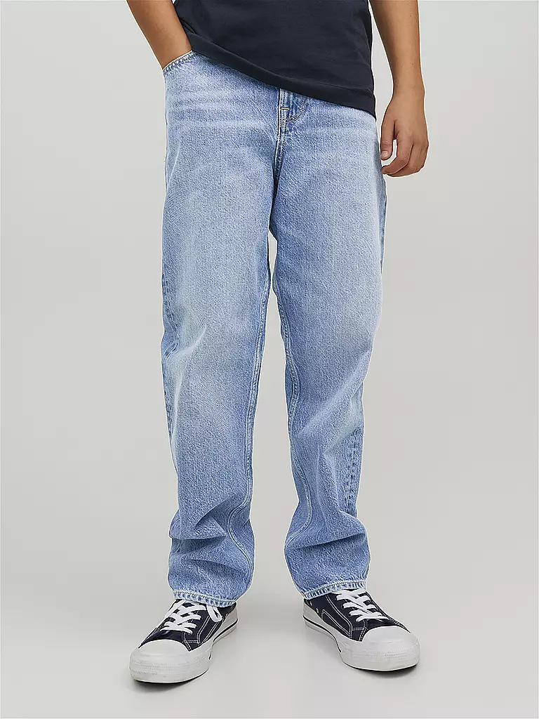 JACK & JONES | Jungen Jeans Relaxed Fit JJICHRIS JJORIGINAL | hellblau